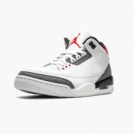 Click To Order Nike Air Jordan 3 SE DNM Fire Red Men CZ6433 100 White/Fire Red-Black Shoes In Ireland