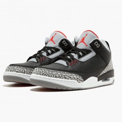 Nike Air Jordan 3 Retro OG "Black/Cement" Black/Fire Red-Cement Grey 854262 001 Aj3 Shoes In Ireland