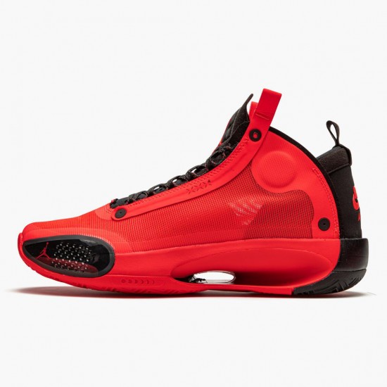 Click To Buy Nike Air Jordan 34 Infrared 23 Men AR3240 600 Infrared23/Black Shoes In Ireland