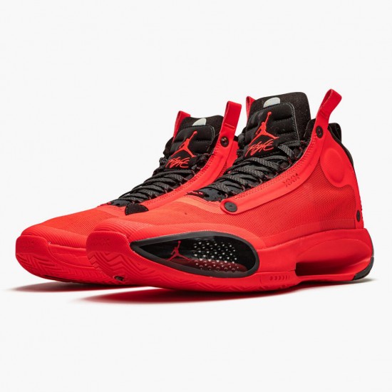 Click To Buy Nike Air Jordan 34 Infrared 23 Men AR3240 600 Infrared23/Black Shoes In Ireland