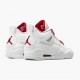 Click To Order Nike Air Jordan 4 Retro Metallic Red Men/Women CT8527 112 White/Metallic Silver-Univers Shoes In Ireland