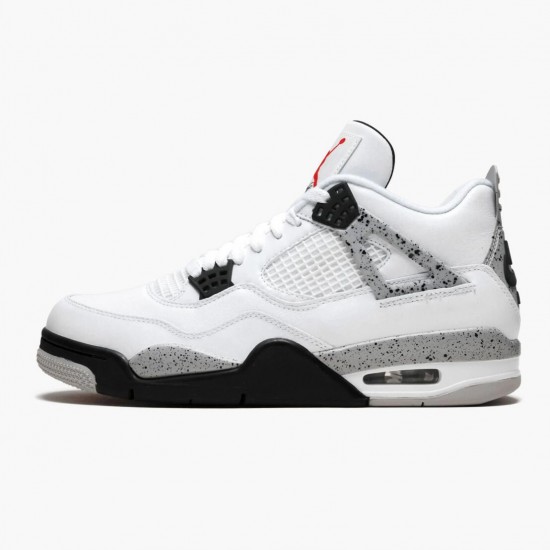 Click To Order Nike Air Jordan 4 Retro OG White Cement Men 840606 192 Shoes In Ireland