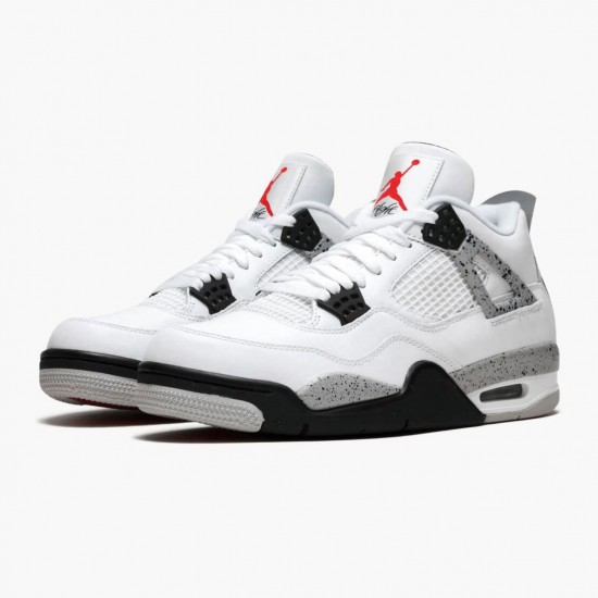 Click To Order Nike Air Jordan 4 Retro OG White Cement Men 840606 192 Shoes In Ireland