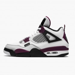 Nike Air Jordan 4 Retro "PSG Paris Saint Germain" Men White/Neutral Grey-Black-Borde CZ5624 100 Shoes In Ireland