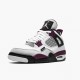 Select and Buy Nike Air Jordan 4 Retro PSG Paris Saint Germain Men White/Neutral Grey-Black-Borde CZ5624 100 Shoes In Ireland