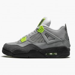 Nike Air Jordan 4 Retro SE "95 Neon" Men Cool Grey/Volt-Wolf Grey-Anthr CT5342 007 Shoes In Ireland