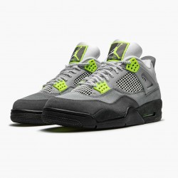 Nike Air Jordan 4 Retro SE "95 Neon" Men Cool Grey/Volt-Wolf Grey-Anthr CT5342 007 Shoes In Ireland