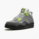 Click To Buy Nike Air Jordan 4 Retro SE 95 Neon Men Cool Grey/Volt-Wolf Grey-Anthr CT5342 007 Shoes In Ireland