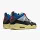 Order To Buy Nike Air Jordan 4 Retro Union Off Noir Men/Women DC9533 001 Off Noir/Brigade Blue-Dark Smo Shoes In Ireland