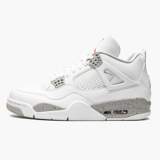 Select and Buy Nike Air Jordan 4 Retro White Oreo Men White Gray CT8527 100 Shoes In Ireland