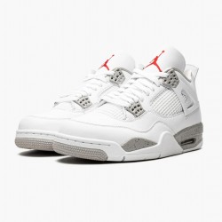 Nike Air Jordan 4 Retro "White Oreo" Men White Gray CT8527 100 Shoes In Ireland