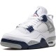 Click To Buy Nike Air Jordan 4 Midnight Navy White Midnight Navy Light Smoke Grey-Fire Red DH6927-140 Shoes In Ireland