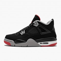 Nike Air Jordan 4 Retro "Bred" 2019 Release Black/Cement Grey-Summit White 308497 060 Shoes In Ireland