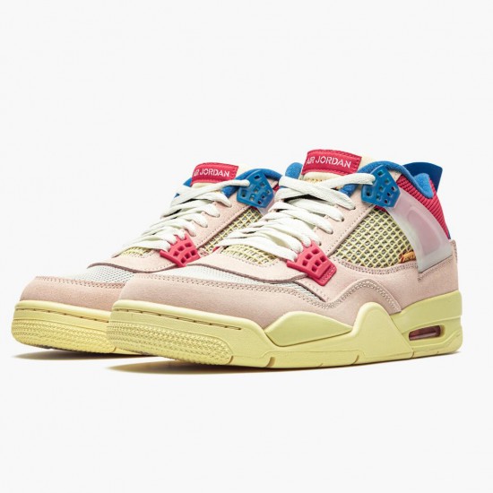 Click To Order Union LA x Nike Air Jordan 4 Retro Off Noir Men/Women Guava Ice/Light Bone-Brigade B DC9533 800 Shoes In Ireland