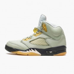 Nike Air Jordan 5 Jade Horizon Men/Women Light Silver-Anthracite-Pink Glaze DC7501 300 Shoes In Ireland