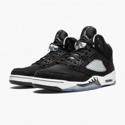 Nike Air Jordan 5 Oreo 2021 Men/Women Black White-Cool Grey CT4838 011 Shoes In Ireland