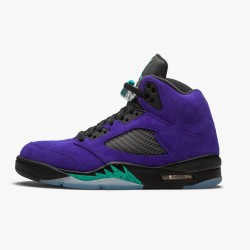 Nike Air Jordan 5 Retro "Alternate Grape" Men Grape Ice/Black-Clear-New Emer 136027 500 Shoes In Ireland