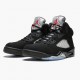 Select and Buy Nike Air Jordan 5 Retro Black Metallic Men/Women Black/Metallic Silver 845035 003 Shoes In Ireland