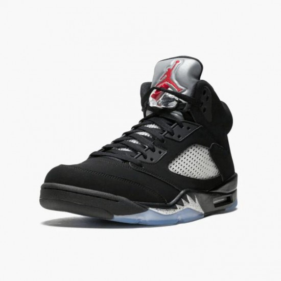 Select and Buy Nike Air Jordan 5 Retro Black Metallic Men/Women Black/Metallic Silver 845035 003 Shoes In Ireland