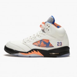 Nike Air Jordan 5 Retro "International Flight" Men/Women Sail/Racer Blue-Cone-Black 136027 148 Shoes In Ireland