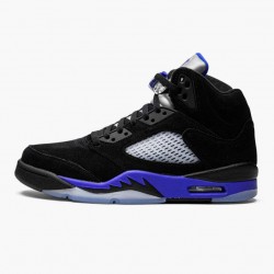 Nike Air Jordan 5 Retro Racer Blue Men/Women With Black Blue CT4838 004 Shoes In Ireland