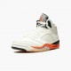 Choose To Buy Nike Air Jordan 5 Retro Shattered Backboard Men/Women Sail Orange Black DC1060 100 Shoes In Ireland