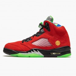 Nike Air Jordan 5 Retro "What The" Men Varsity Maize/Court Purple-Gho CZ5725 700 Shoes In Ireland