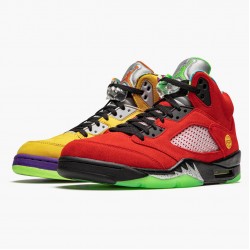 Nike Air Jordan 5 Retro "What The" Men Varsity Maize/Court Purple-Gho CZ5725 700 Shoes In Ireland