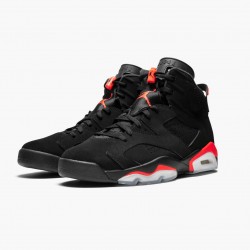 Nike Air Jordan 6 Retro "Black Infrared" Men 384664 060 Black/Infrared Black Shoes In Ireland