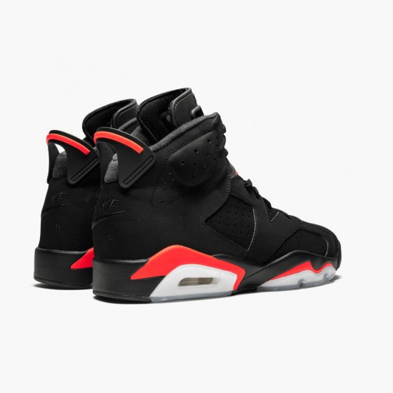 Click To Order Nike Air Jordan 6 Retro Black Infrared Men 384664 060 Black/Infrared Black Shoes In Ireland