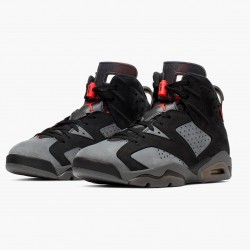 Nike Air Jordan 6 Retro "PSG Paris Saint-Germain" Men/Women CK1229 001 Iron Grey/Infrared 23-Black Black Shoes In Ireland