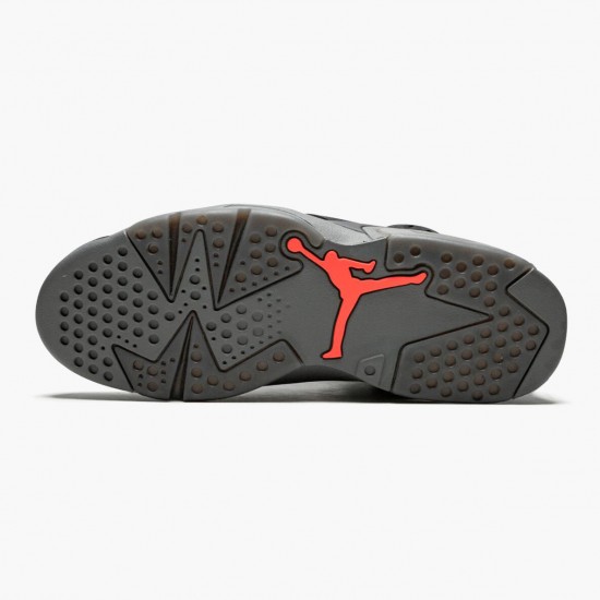 Choose To Buy Nike Air Jordan 6 Retro PSG Paris Saint-Germain Men/Women CK1229 001 Iron Grey/Infrared 23-Black Black Shoes In Ireland