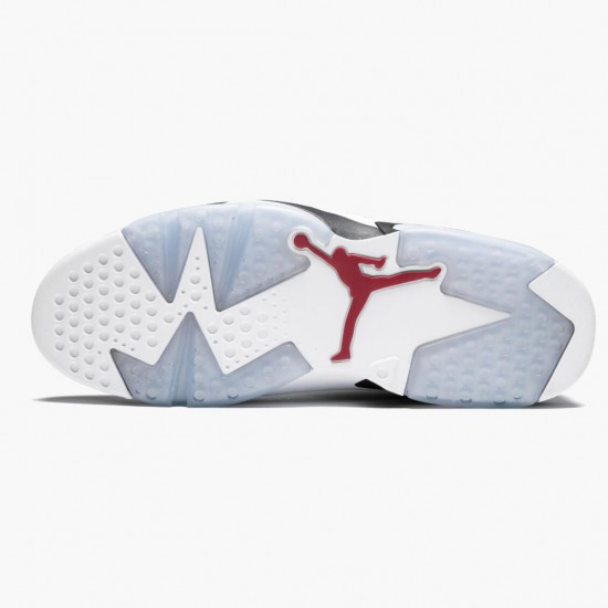 Click To Buy Nike Air Jordan Retro 6 Carmine Men/Women 384664 160 White/Carmine-Black Black Shoes In Ireland