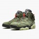 Choose To Buy Travis Scott x Nike Air Jordan 6 Retro Olive Men/Women CN1084 200 Medium Olive/Black-Sail/Univer Black Shoes In Ireland