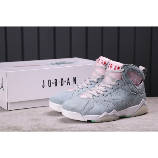 Choose To Buy Nike Air Jordan 7 Retro Neutral Grey Men Reflect Grey/Pink-White CT8528 002 Shoes In Ireland