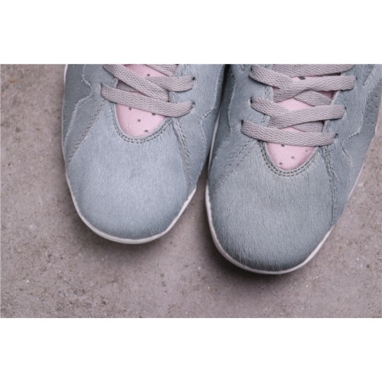 Choose To Buy Nike Air Jordan 7 Retro Neutral Grey Men Reflect Grey/Pink-White CT8528 002 Shoes In Ireland