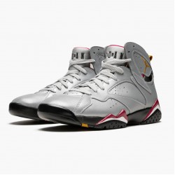 Nike Air Jordan 7 Retro "Reflections of A Champion" Men Reflect Silver/Cardinal Red-Bl BV6281 006 Shoes In Ireland